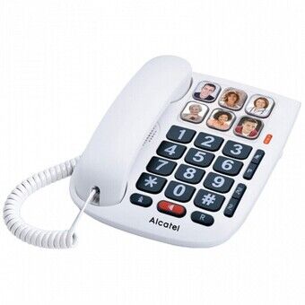 Fastnettelefon til ældre Alcatel ATL1416459 LED Hvid