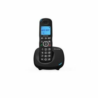Trådløs telefon Alcatel XL 595 B Sort