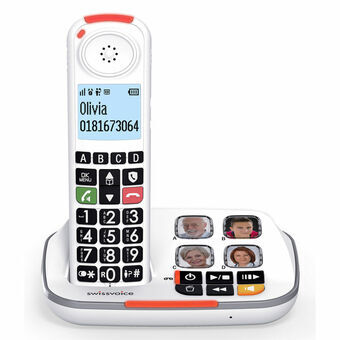 Trådløs telefon Swiss Voice Xtra 2355 Blå Hvid