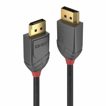 DisplayPort-kabel LINDY 36484 Sort Sort/Grå 5 m