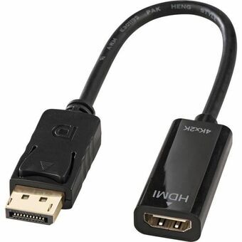 DisplayPort til HDMI-adapter LINDY 41718