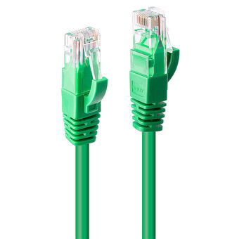 UTP kategori 6 stift netværkskabel LINDY 48047 Grøn 1 m 1 enheder