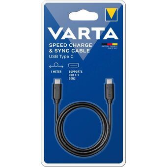USB-C til USB-C-kabel Varta 57947 1 m
