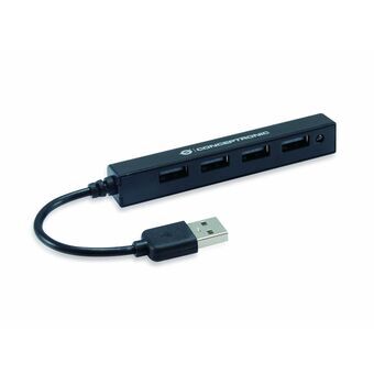 USB Hub Conceptronic HUBBIES05B Sort
