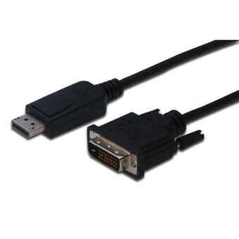 DisplayPort til DVI-mellemstik Digitus AK-340301-030-S Sort