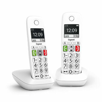 Trådløs telefon Gigaset E290 Hvid Sort