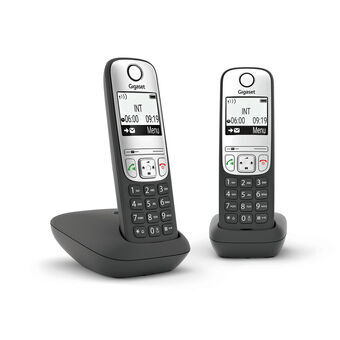 Trådløs telefon Gigaset L36852-H2810-D201 Sort/Sølvfarvet