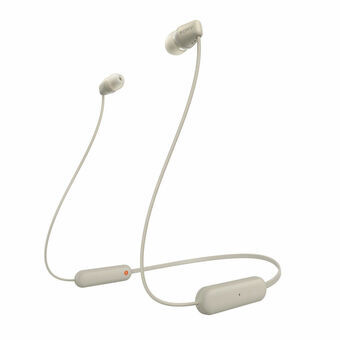 Bluetooth-hovedtelefoner Sony WI-C100 Beige
