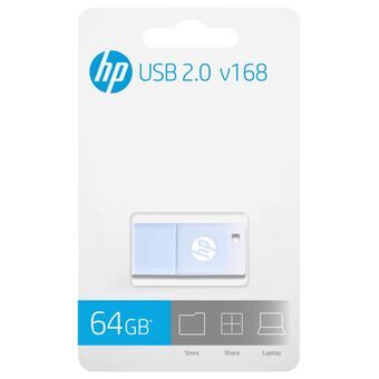 USB-stik HP X168 Blå 64 GB