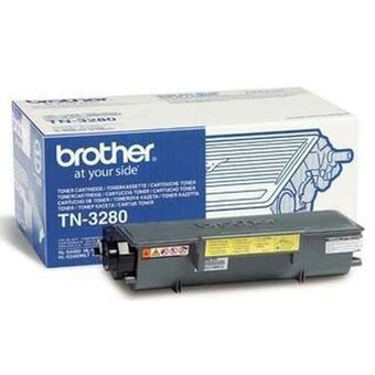 Original toner Brother TN3280 Sort