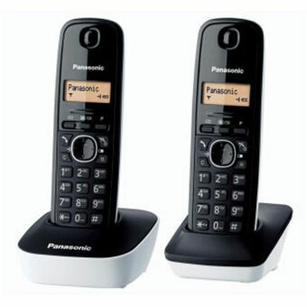 Trådløs telefon Panasonic KX-TG1612 Rav Sort/Hvid