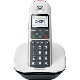 Fastnettelefon til ældre Motorola 107CD5001WHITE