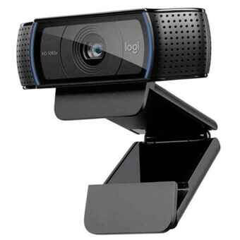 Webcam Logitech 960-001055           1080p FHD 30 fps Sort