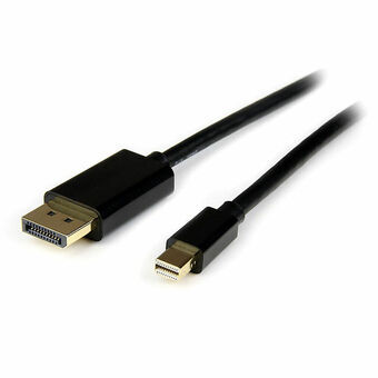 MiniDisplayPort til Displayport kabel Startech MDP2DPMM4M           Sort 4 m