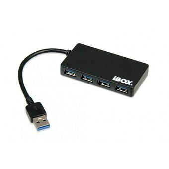 USB Hub Ibox IUH3F56 Sort
