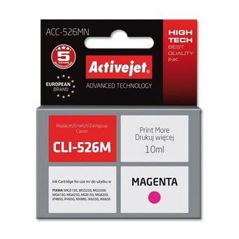 Kompatibel blækpatron Activejet ACC-526MN Magenta