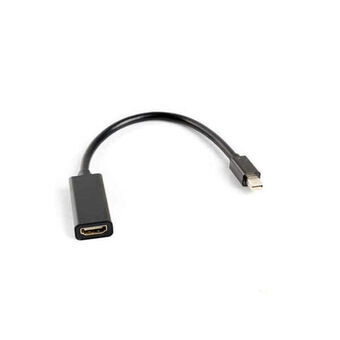 Mini DisplayPort til HDMI-adapter Lanberg AD-0005-BK 20 cm Sort
