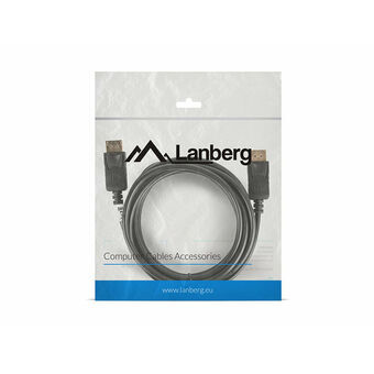 DisplayPort-kabel Lanberg CA-DPDP-10CC-0030-BK 3 m Sort