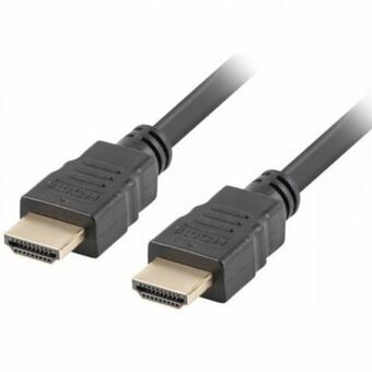 HDMI-kabel Lanberg CA-HDMI-11CC-0050-BK Sort 4K Ultra HD Han-stik/Han-stik 5 m