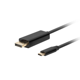 USB C til DisplayPort-adapter Lanberg CA-CMDP-10CU-0005-BK Sort 500 cm 50 cm