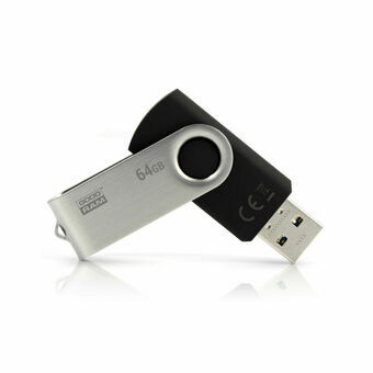 USB-stik GoodRam UTS3-0640K0R11 USB 3.1 Sort 64 GB