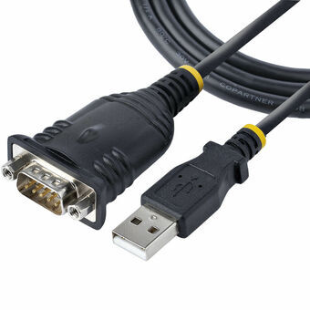 USB til serieport-kabel 1P3FP-USB-SERIAL Sort