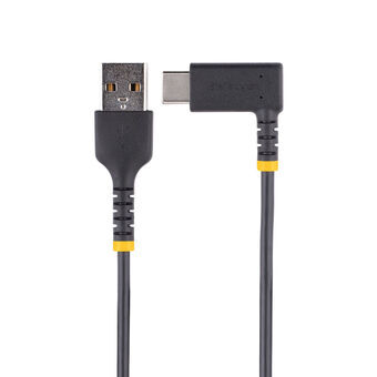 USB-C-kabel til USB Startech R2ACR Sort 1 m