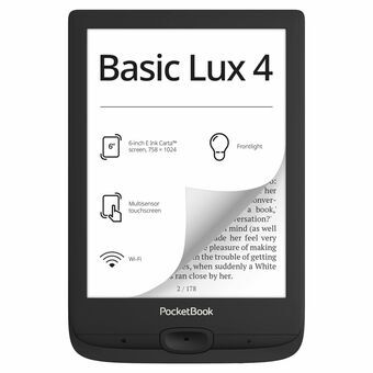 E-bog PocketBook LUX 4 8 GB RAM Sort