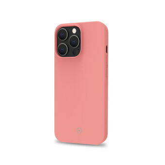 Mobilcover Celly iPhone 14 Pro Sort Pink