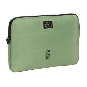 Laptop cover Minnie Mouse Mint shadow Militærgrøn 34 x 25 x 2 cm