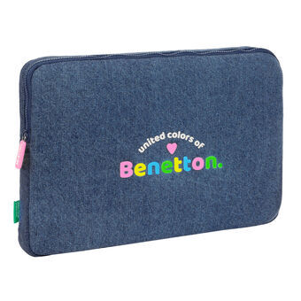 Laptop cover Benetton Denim Blå 15,6\'\' 39,5 x 27,5 x 3,5 cm