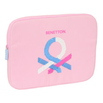 Laptop cover Benetton Pink Pink 15,6\'\' 39,5 x 27,5 x 3,5 cm