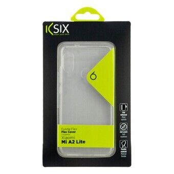 Mobilcover Xiaomi Mi A2 Lite KSIX Flex Gennemsigtig