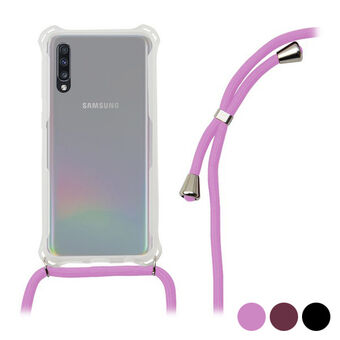 Mobilcover Samsung Galaxy A70 KSIX - Sort
