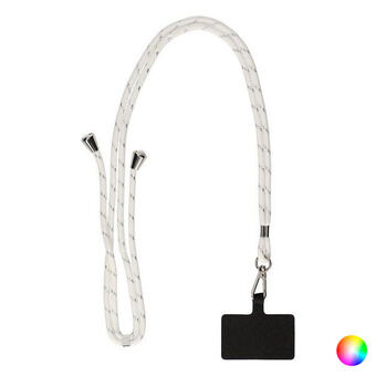 Mobile Phone Hanging Cord KSIX 160 cm Polyester - Gul