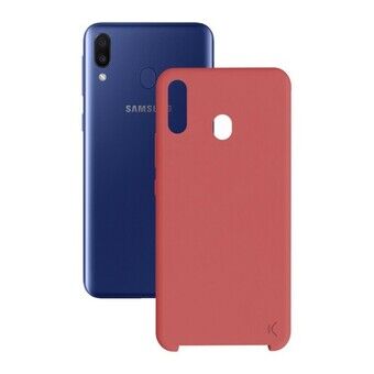 Mobilcover Samsung Galaxy M20 KSIX Soft Rød