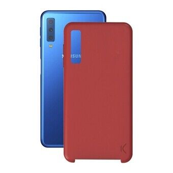 Mobilcover Samsung Galaxy A7 Soft Rød