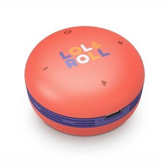 Bærbare Bluetooth-højttalere Energy Sistem Lol&Roll Pop Kids Orange 5 W 500 mAh