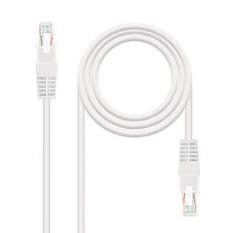 Ethernet LAN Kabel NANOCABLE Hvid 2 m