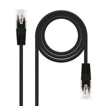CAT 6 UTP kabel NANOCABLE 10.20.0400-BK Sort 50 cm