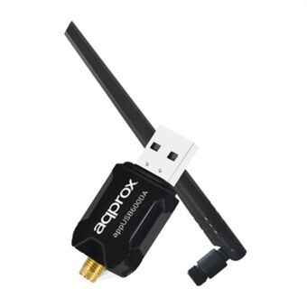 Wi-Fi USB-adapter approx! APPUSB600DA Sort