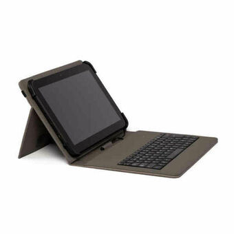 Case til tablet og tastatur Nilox NXFU004 10.5" Brun