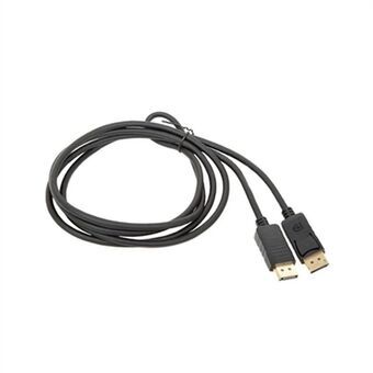 DisplayPort-kabel iggual IGG318362 2 m Sort 8K Ultra HD