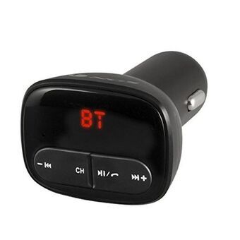 MP3 afspiller og FM Bluetooth-sender til biler NGS SPARK Sort