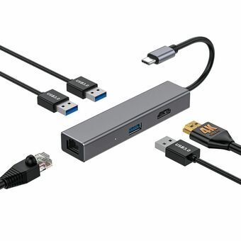 USB Hub CoolBox COO-DOCK-04
