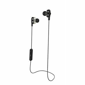 Bluetooth headset med mikrofon CoolBox COO-AUB-04DD Sort