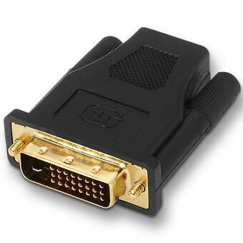 DVI-D til HDMI-adapter Aisens A118-0091 Sort