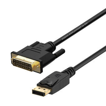 DisplayPort til DVI-mellemstik Aisens A125-0366 2 m Sort