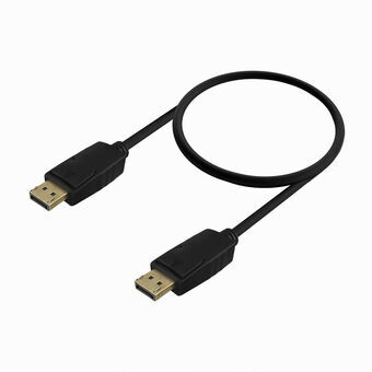 DisplayPort-kabel Aisens A124-0737 Sort 50 cm