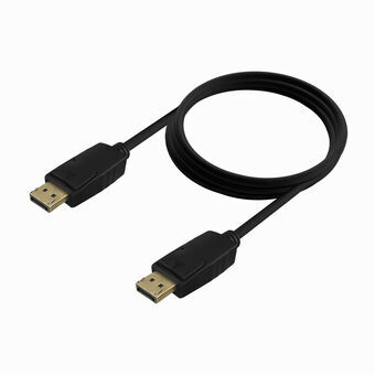 DisplayPort-kabel Aisens A124-0739 4K Ultra HD Sort 1,5 m